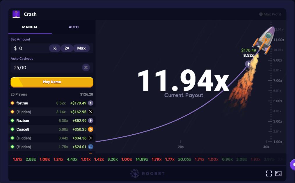 Roobet  Crypto's Fastest Growing Casino