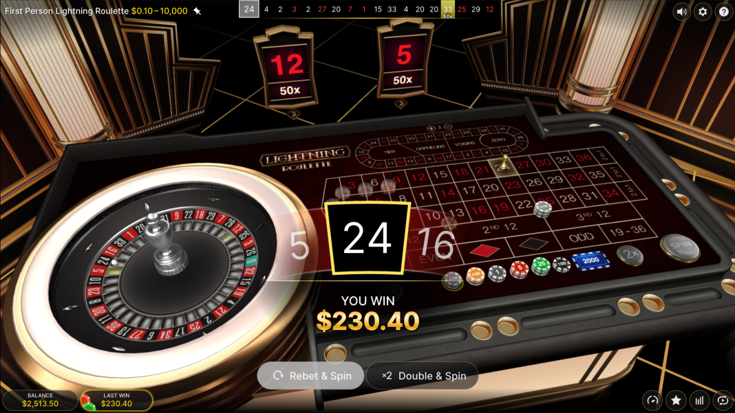 how to win lightning roulette